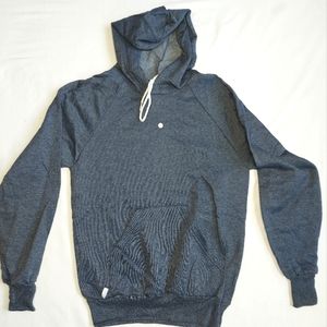 Penman's Vintage Heathered Navy Blue Hoodie Sweatshirt, Small, NWT